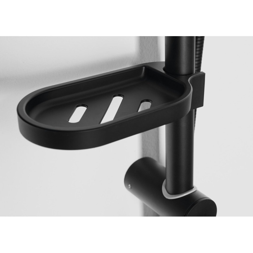 Aqualine - Shower set KERA matte black