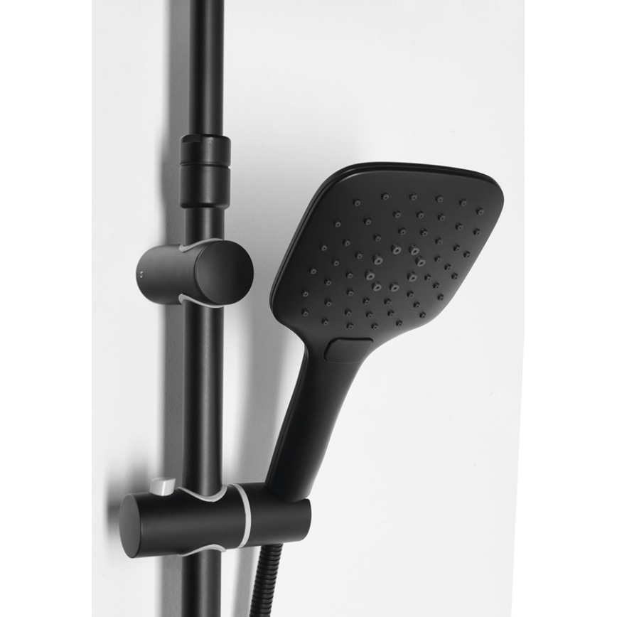 Aqualine - Shower set KERA matte black