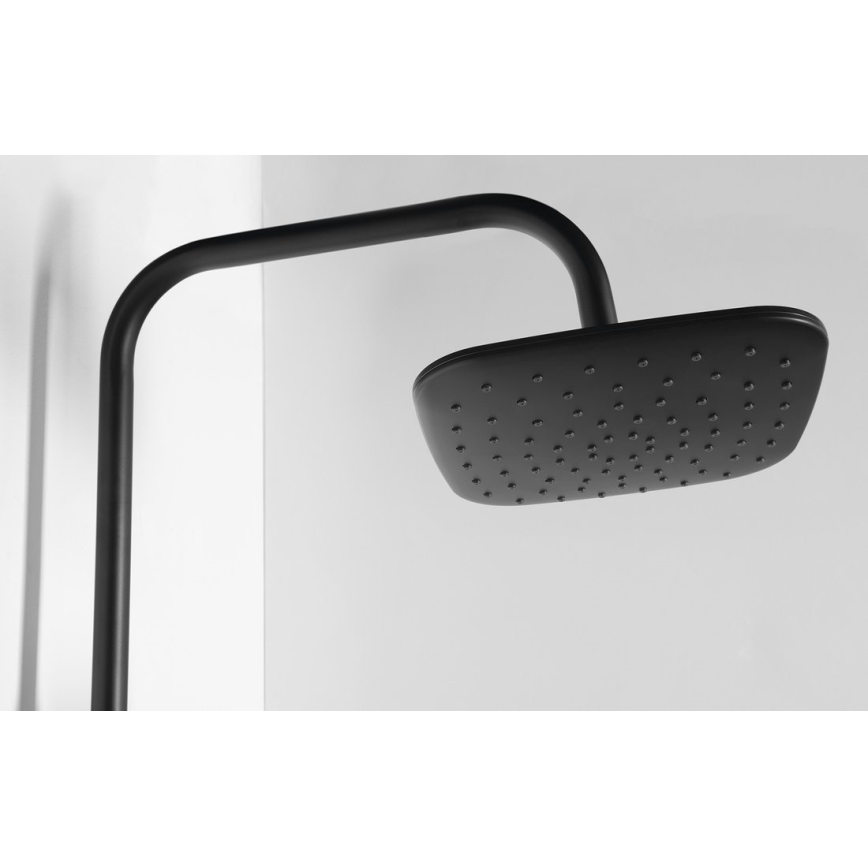 Aqualine - Shower set KERA matte black