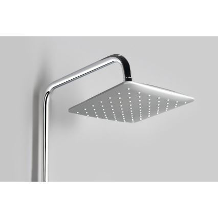 Aqualine - Shower set with tap FACTOR shiny chrome