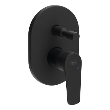 Aqualine - Shower tap for concealed installation LOTTA matte black