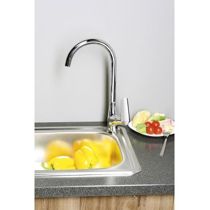 Aqualine - Sink tap LOTTA shiny chrome