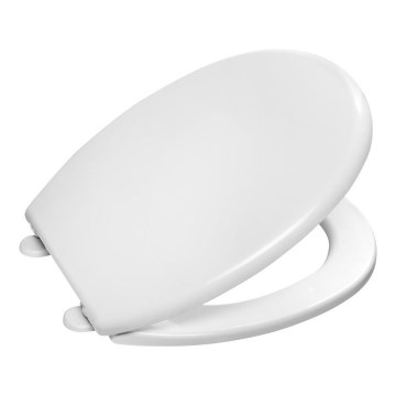 Aqualine - Toilet seat FIXET white