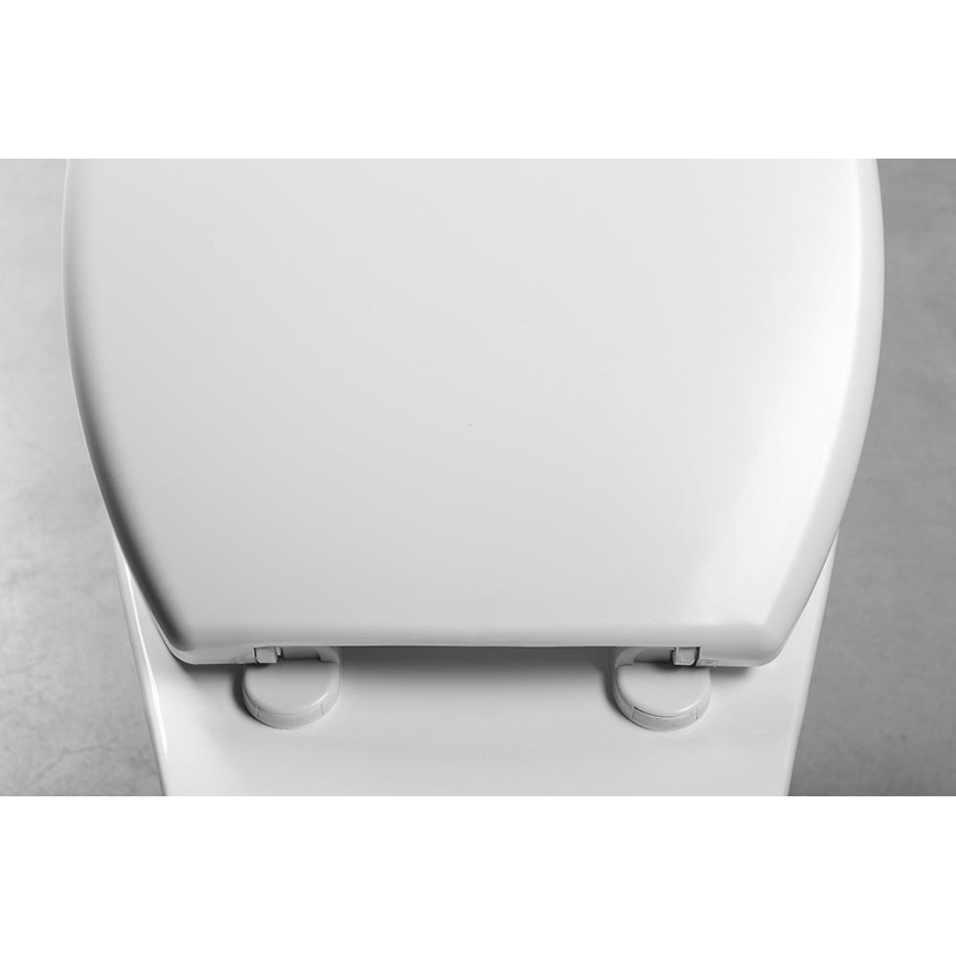Aqualine - Toilet seat FIXET white