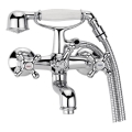 Aqualine - VICTORIA RETRO bathtub set, polished chrome