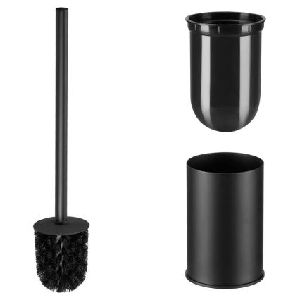 Aqualine - Wall-mounted toilet brush SAMBA black