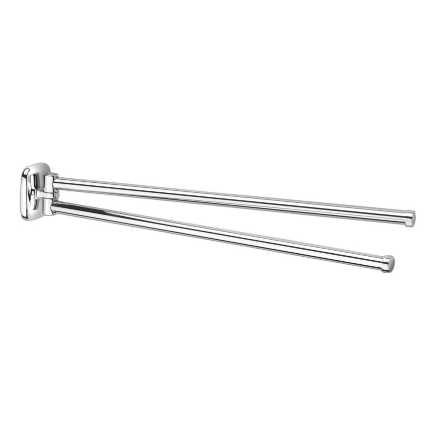 Aqualine - Wall swivel towel hanger RUMBA 45 cm shiny chrome