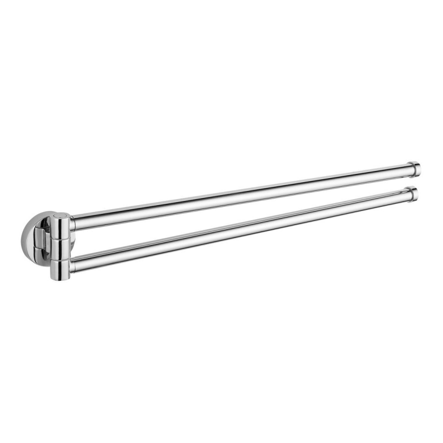 Aqualine - Wall towel holder rotary SAMBA 47 cm shiny chrome