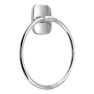 Aqualine - Wall towel holder RUMBA d. 15,6 cm shiny chrome