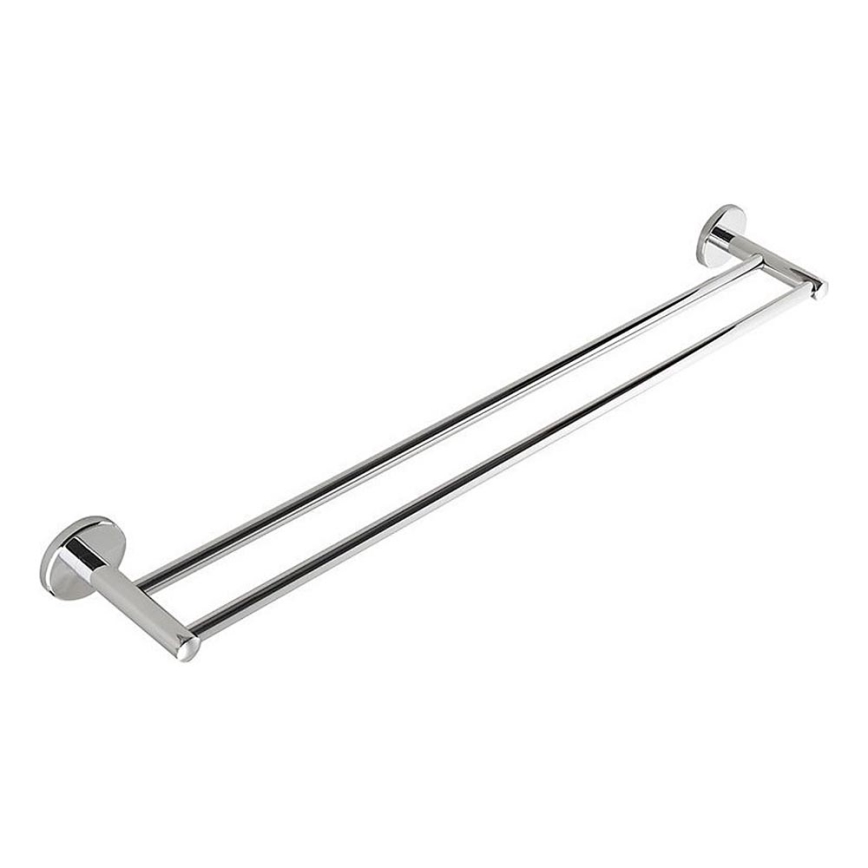 Aqualine - Wall towel holder SAMBA 12x64,5 cm shiny chrome
