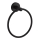 Aqualine - Wall towel holder SAMBA d. 15,5 cm black
