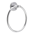 Aqualine - Wall towel holder SAMBA d. 15,5 cm shiny chrome