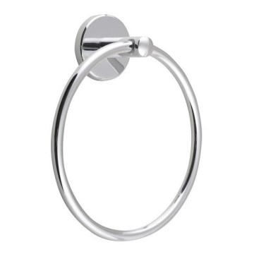 Aqualine - Wall towel holder SAMBA d. 15,5 cm shiny chrome