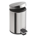 Aqualine - Waste bin SIMPLE LINE 12 l polished stainless steel