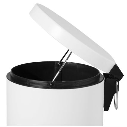 Aqualine - Waste bin SIMPLE LINE 3 l matte white