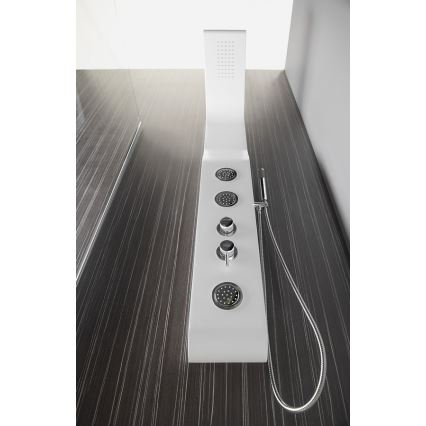 Aqualine - YUKI Matte White Shower Panel