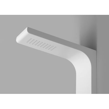 Aqualine - YUKI Matte White Shower Panel