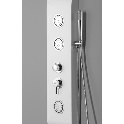 Aqualine - YUKI Matte White Shower Panel