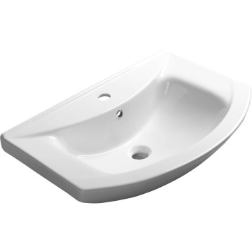 Aqualine - ZERO Recessed Washbasin 65x46 cm Ceramic/White