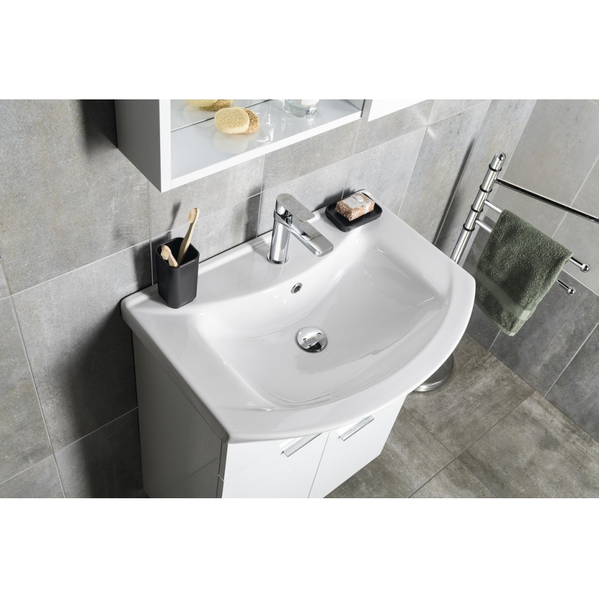 Aqualine - ZERO Recessed Washbasin 65x46 cm Ceramic/White