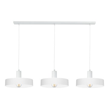 ARCANE Cable Pendant Light 3x E27/60W/230V, White