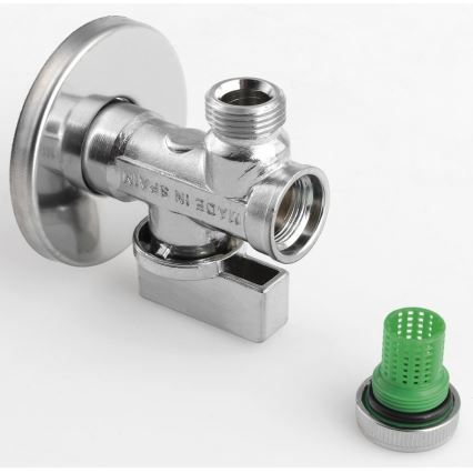 Arco - Polished Chrome Angle Valve with Filter