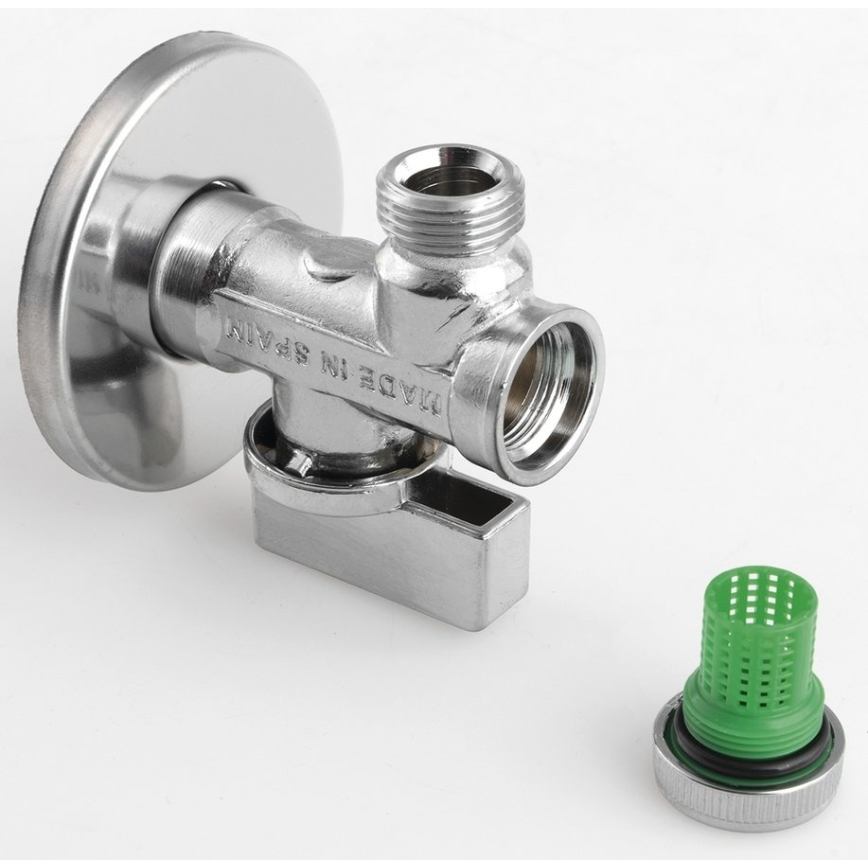 Arco - Polished Chrome Angle Valve with Filter