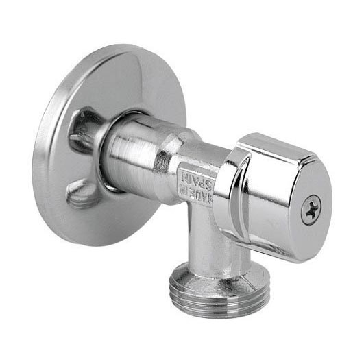 Arco - Washing machine valve, polished chrome