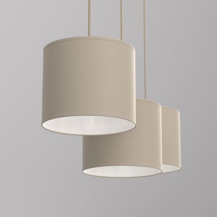 ARDEN cable pendant lamp 3xE27/15W/230V, beige