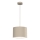 ARDEN cable pendant light 1x E27/15W/230V, Ø 25 cm, beige