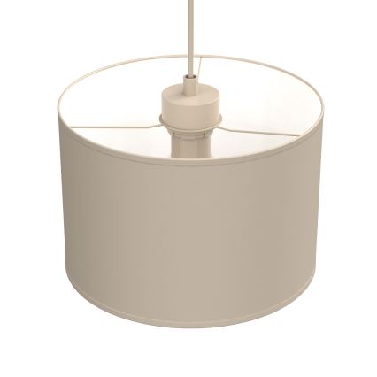ARDEN cable pendant light 1x E27/15W/230V, Ø 25 cm, beige