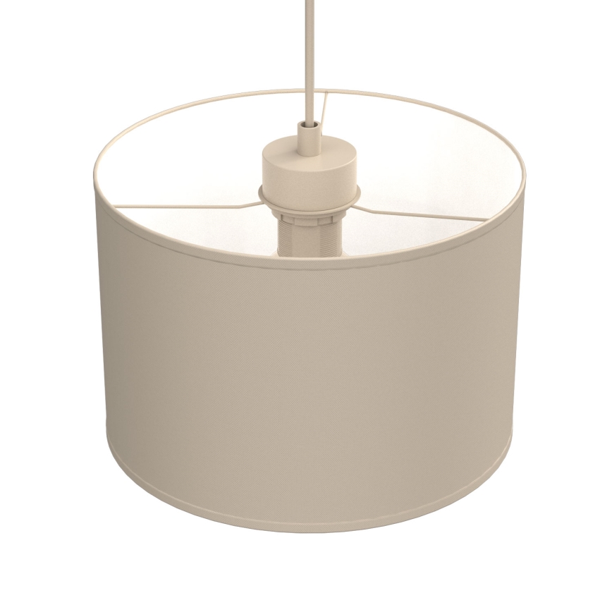 ARDEN cable pendant light 1x E27/15W/230V, Ø 25 cm, beige