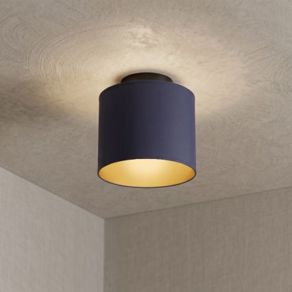 ARDEN ceiling light 1x E27/15W/230V, Ø 18 cm, blue