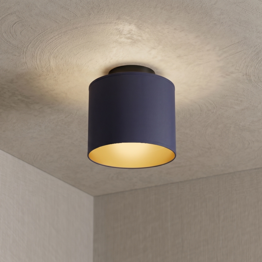 ARDEN ceiling light 1x E27/15W/230V, Ø 18 cm, blue