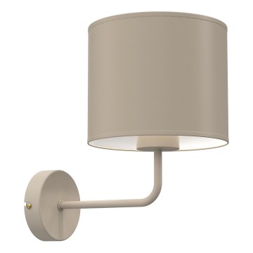 ARDEN Wall Lamp, 1x E27/15W/230V, Beige