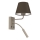 ARDEN Wall Lamp 1xE27/15W/230V + 1xG9/8W Beige/Brown