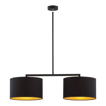 Argon 0899 - Chandelier on a pole KARIN 2xE27/15W/230V black