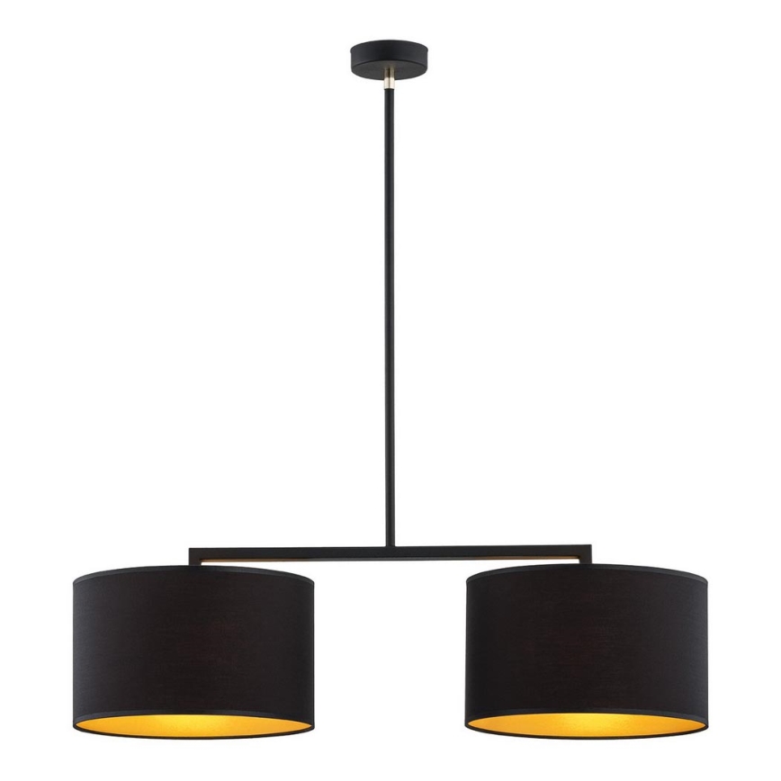 Argon 0899 - Chandelier on a pole KARIN 2xE27/15W/230V black
