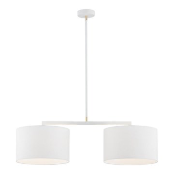 Argon 0900 - Chandelier on a pole KARIN 2xE27/15W/230V white