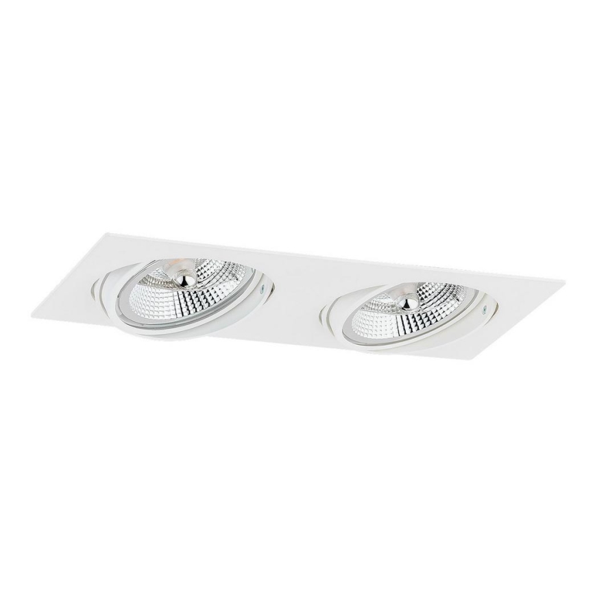 Argon 1046 - Recessed light OLIMP 2xGU10-AR111/12W/230V white