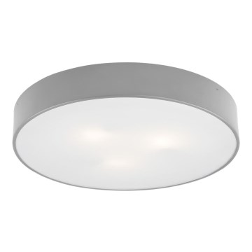 Argon 1187 - Ceiling light DARLING 3xE27/15W/230V d. 45 cm grey