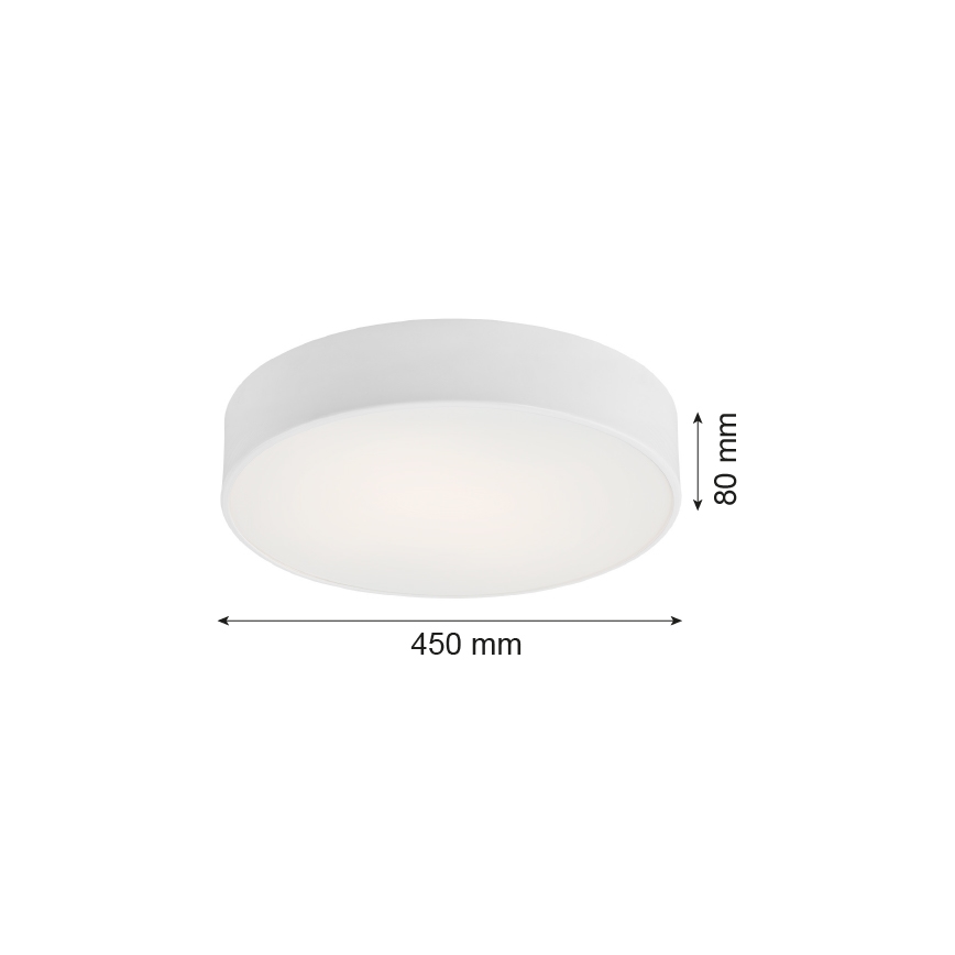 Argon 1188 - Ceiling light DARLING 3xE27/15W/230V d. 45 cm white