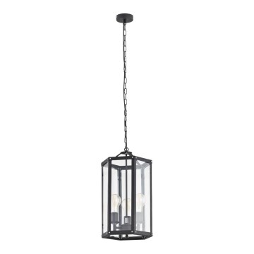 Argon 1253 - Chandelier on a chain BODRUM 3xE27/15W/230V black