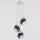 Argon 1273 - Pendant light KOS 3xGU10/50W/230V