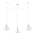 Argon 1354 - LED Chandelier on a string TULUZA 3xLED/5W/230V