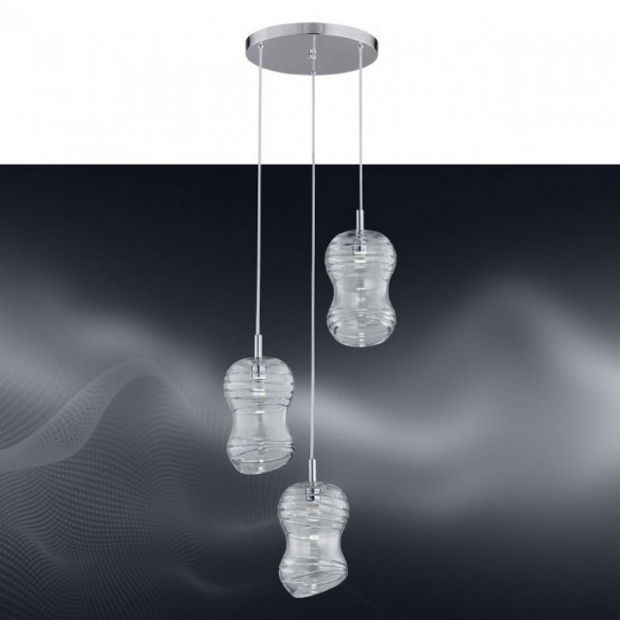 Argon 1356 - LED Chandelier on a string COMO 3xLED/5W/230V