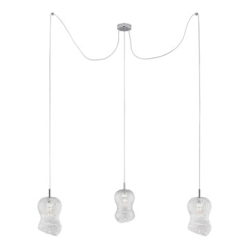 Argon 1357 - LED Chandelier on a string GARDA 3xLED/5W/230V