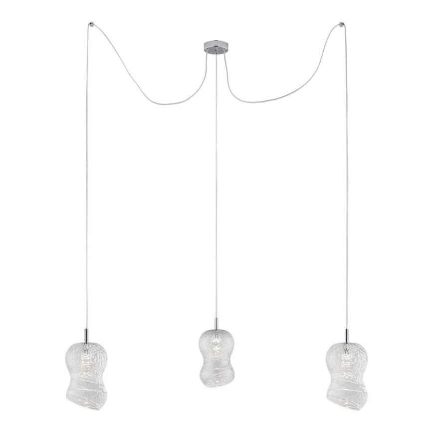 Argon 1357 - LED Chandelier on a string GARDA 3xLED/5W/230V