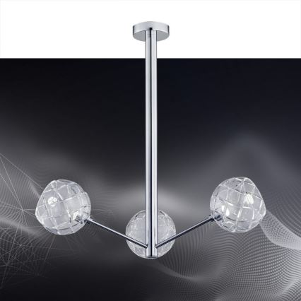 Argon 1358 - LED Pendant chandelier BELLUNO 3xLED/5W/230V