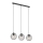 Argon 1401 - Chandelier on a string BORNEO 3xE27/15W/230V